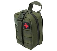 Tbest Tasmanian Tiger,Tasmanian Tiger Pouch,Sac De Premiers Secours Trousse d'urgence De Survie Médical pour Voyages Cam Voiture Maison Extérieurs (Vert)