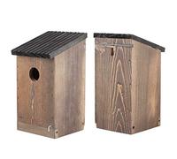 Tbest Tbest Wild Bird Wild Anial Bélier dans Bird House en Bois Din S Tin Box pour la Décoration Arden en Plein Air Arde