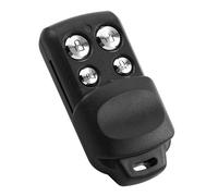 Tbest Télécommande de Porte de Garage 433 MHz, Transmetteur sans Fil ABS Durable de Haute qualité pour Chamberlain Motorlift 84335 Noir