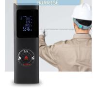 Tbest télémètre laser JQ40 - Mini compteur de Distance Laser numérique portatif, télémètre Portable 40M outillage niveau