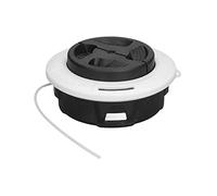 Tbest Tête de Double Ligne de Rechange pour FS 55 56 70 94 91 111 13 G0a6 Tête de Désherbage Universelle Compatible avec C26 2 Pièces Haute durabilité ABS