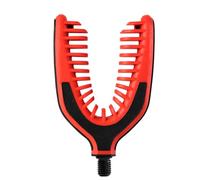 Tbest Tête de Repose-Canne à Pêche en U, Filetage M3/8 pour Support de Canne à Pêche, Matériau Léger Pa66 et TPR, Matériel de pour Les Pêcheurs d'eau Douce et d'eau Salée
