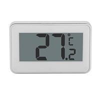 Tbest Thermomètre Numérique avec Support Réglable, écran LCD | Idéal pour le réfrigérateur, le congélateur, Plage de température précise de -4°F à 140°F, Grand écran facile à lire,