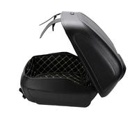 Tbest Top Case de Moto 32L, Coffre Arrière avec Système de Montage Universel, Dégagement Rapide pour Le Rangement des Bagages de Voyage