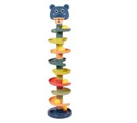 Tbest Tour de Balles Interactive pour Bébés Tout-Petits | Jouet éducatif, cultive la concentration, bords arrondis, facile à utiliser, matière plastique