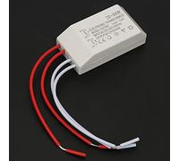 Tbest Transformateur électronique 20-60W Conception Compacte | Alimentation 12 V, sortie de tension stable, adaptée à la télécommande, facile à installer