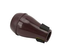 Tbest Trompette pour la Pratique et la Performance - ABS Professionnel avec un Design Compact et Léger et une Réduction du Son Fiable pour les musiciens. (Rouge foncé)