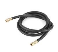 Tbest Tuyau de Gaz 2m en Caoutchouc pour Air comprimé | Durable, flexible, pression 20bar, filetage G1/4, pour argon