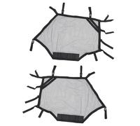 Tbest Utv Window Roll Cage Mesh Net Oxford Tissu Cost Protection Remplacement Latérale pour RZR 570 800 900 900S 1000 XP Turbo Off Road Rides