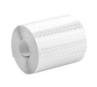 Tbest Vélo et Pièces de Rechange, Autocollant de Rouleau de Bande Réfléchissante Adhésive de sécurité 5 Cm X pour Remorques Voitures Vélos Argent (Silver)