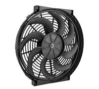 Tbest Ventilateur de Refroidissement de Radiateur électrique, Ventilateur Universel 12V 90W 14in for Système de Refroidissement Automobile