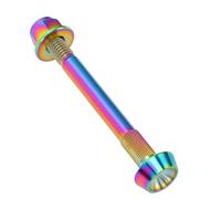 Tbest Vis D'amortisseur Arrière M6 Vis D'amortisseur M6x68mm Boulon de Vélo Pliant en Alliage Ti 68mm Fixation de Remplacement de Mise à Niveau de Suspension Arrière avec Un Poids