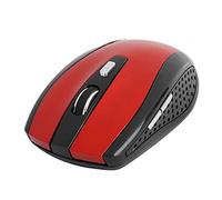 Tbest Wirel MoususeLaptop Mouse2.4G Mouse I Mouseical Mouse, Wirel Mouse Notebook Cuter Ical Gaming Bélier avec I 250Hz (Rouge)