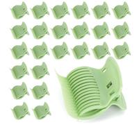 Tbestmax Lot de 24 pinces à cheveux pour bigoudis - Pour femme et fille - Vert
