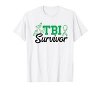 TBI Survivor TBI Warrior Sensibilisation aux blessures cérébrales traumatiques T-Shirt