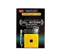 Tbkoeudhg Lot de 10 autocollants d'amélioration du signal Booster Gen X - Amplificateur de signal d'antenne pour les smartphones - Outils de camping - Doré