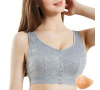 TBloevwlh Brassiere Sport Femme sous-Vêtement 2 en Poitrine Gauche Coffre Droit Seul Prothèses Mammaires Soutiens-Gorge Artificiels Confortable sans Fil Faux Seins Bra