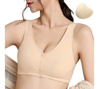 TBloevwlh Prothèses Mammaires Soutiens-Gorge Artificiels Faux Seins Bra De Mastectomie sans Couture pour Femmes Poitrine Gauche Coffre Droit Seul Sport Confortable Fil