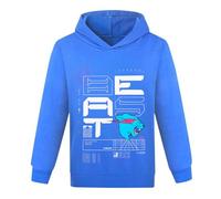 TBNRFrags Mr Beast Sweat-shirts pour garçons YouTube Gamer avec motif Lightning Cat à manches longues - Vêtements noirs et bleus pour enfants - Sportswear, bleu, 7-8 ans