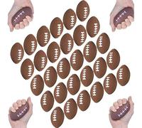 TBobboeitody 5-96 Pièces Petits Ballons deRugby-5.5cm Balle Anti-Stress | Ballons deRugby en MousseBalles Jeux Accessoires de Boule Décompression Miniature pour Enfants&Adultes,Cadeaux pour les fêtes