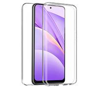 TBOC Coque Compatible avec Xiaomi Mi 10T Lite 5G [6.67"] - Housse [Transparent] Complète [Silicone TPU] Full Body [360 Degrés] Intégral Protection Avant Arrière Portable Etui Anti Choc Rayures