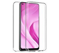 TBOC Coque Compatible avec Xiaomi Mi 11 Lite - Mi 11 Lite 5G [6.55"] Housse [Transparent] Complète [Silicone TPU] Full Body [360 Degrés] Intégral Protection Avant Arrière Portable Etui Anti Choc