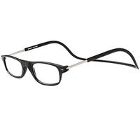 TBOC Lunettes de Lecture - Dioptrie +2.50 Monture Noir Femme Homme Unisexe Aimant Fermeture Ordinateur Travail Pliables Régables Magnetiques
