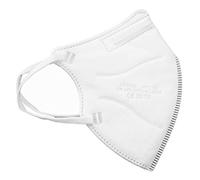 TBOC Masques FFP2 [Pack 30 Unités] Masques Jetables Petite Taille [Blanc] Cinq Couches [Non Réutilisable] Pliable Respirant avec Pince-Nez [Certifié et Approuvé CE 0370]