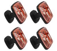 TBOUOBT Lot de 4 boutons d'armoire, boutons de commode, boutons de tiroir, boutons d'armoires de cuisine, boutons pour armoires et tiroirs,Art rétro ethnique fille africaine