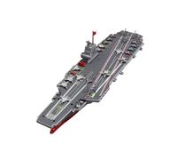 TBRICKFUNR Porte-avions télécommandé, 2,4 G, 20 km/h, bateau militaire haute vitesse, modèle de bateau de guerre électrique avec modes à double vitesse, longue durée de vie, cadeau de collection pour