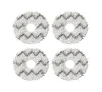 Tbrov Chiffon de vadrouille de Remplacement Compatible avec Ecovacs X1 X2 X5 T10 T20 T30 T50 N30 N50 N9 + Robot, Tampon de vadrouille Lavable et réutilisable(4PCS)