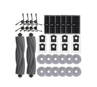 Tbrov Compatible avec Les aspirateurs Robots Mova P50 Pro Ultra / P50 Ultra et Mova P10 Pro Ultra, Brosse Tricut, Chiffon, Sac à poussière, Filtre, Accessoires(5L)