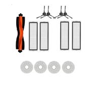 Tbrov Compatible avec Xiaomi Robot Vacuum S20+ Plus /S20+/ S10 Plus /S10+/ B108GL / B105 / B113CN Pièces Accessoires Filtre Principal Brosse Latérale Balai(Set10)
