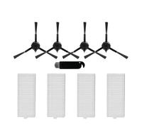 Tbrov Filtre de Brosse latérale Principale HEPA Chiffon de Nettoyage Compatible avec Rowenta X-PLORER 75 S+ RR8567WH RR8587WH Pièces de Rechange for aspirateur Robot(034)