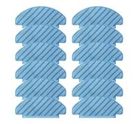 Tbrov Lingettes lavables compatibles avec Les aspirateurs Robots ECOVACS DEEBOT OZMO T8 Max T8 AIVI T9 Max T9 AIVI, tampons et Chiffons de Nettoyage, pièces de Rechange(12pcs)