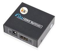 TBS®2215 Répartiteur Splitter HDMI 1 entrée 2 sorties 1x2 - Multiplicateur sur 2 écrans - 3D Full HD 1080P Noir