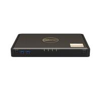 TBS-464 NASbook - Serveur NAS - 4 Baies - RAID 0, 1, 5, 6, 10 - RAM 8 Go - 2.5 Gigabit Ethernet - iSCSI support