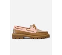 TBS - Lazaria - Chaussures bateau femme Tan / Rose - 39