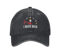 TBSANIN Casquette de Baseball Hommes Femmes J’AI Besoin de bière Boisson imprimé réglable Trucker Papa Chapeau Casquette de Baseball Snapback Cadeaux