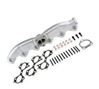 TBVPARTS Collecteur d'échappement 11622248166 + Jeu de Joints 18407788422 en Fer ductile 11627788422 Compatible avec E60 E61 E65 X5 3.0d 2.5d M57 M57N 325d 333d 0d 5255 D