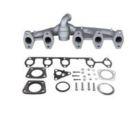 TBVPARTS Collecteur d'échappement 2.5 TDI AXD 070253017 070253017A avec jeu de joints en fer ductile Collecteur d'échappement Toureg 2.5 TDI AXE BAC Collecteur 2.5 TDI