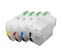 TBXwsofl Cartouche à Encre Rechargeable Vide LC422 LC432 LC402XL avec Une Puce Compatible avec MFC-J6540DW J6740DW J6940DW J6555DW J6955DW Printers(Australia LC432)