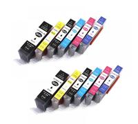 TBXwsofl Cartouche d'encre PGI-580 CLI-581 580 Compatible avec Les modèles d'imprimante TR7550 8550 TS6150 TS6151 TS6250 TS9550 TS9551C TS6350 TS705 pour numéro de pièce PGI-580 CLI-581(6Color 2set)