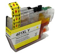 TBXwsofl Cartridge à Jet d'encre LC401 XL LC401XL Compatible avec J1010DW J1012DW J1170DW J5340DW J5345DW Printers(Y 1PC)