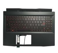 TBXwsofl Clavier d'ordinateur Portable Compatible avec Palmrest et rétro-éclair(FR with Red Backlit)