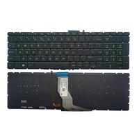 TBXwsofl Clavier d'ordinateur Portable Compatible Compatible avec Les modèles de la série 17 17-AR 17-BS 17-AK 17-AE 17G-BR 17Q-BU 17Z-AK 17T-BS Pièce de Remplacement(Green with Backlit)