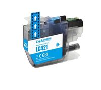 TBXwsofl Compatible avec Les Fournitures d'imprimante DCP-J1050DW DCP-J1140DW DCP-J1800DW MFC-J1010DW Compatible avec numéro de pièce LC421 421(Cyan)