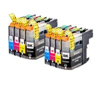 TBXwsofl Compatible avec Les Fournitures d'imprimante MFC-J4420DW J4620DW J4620DW J4625DW 4120DW J5625DW Compatible avec numéro de pièce 223 LC221 LC223(2 Set)