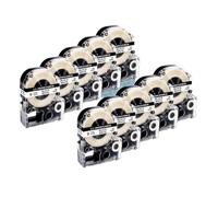 TBXwsofl Étiquette Noir sur Blanc 9mm, 10PK 3WBN, Compatible avec Les Fournitures d'imprimante LW-300 LW-400 LW-K400 Compatible avec numéro de pièce SS9KW