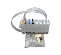 TBXwsofl Kit de système CISS de Tube d'amortisseur Compatible avec l'imprimante à Plat modifiée P600 P608 P400 P405 P800 P808